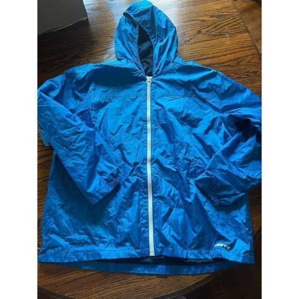 Lands' End Men's Small Blue Windbreaker